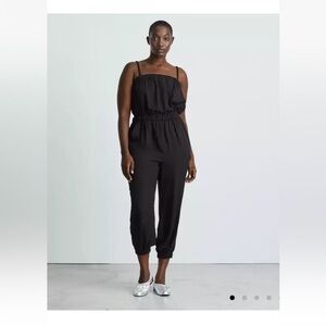 Everlane The Party-Of-One Jumpsuit black